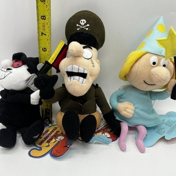 Rocky And Bullwinkle & Friends Fractured Fairy, Boris & Fearless Leader Stuffins - Picture 6 of 8